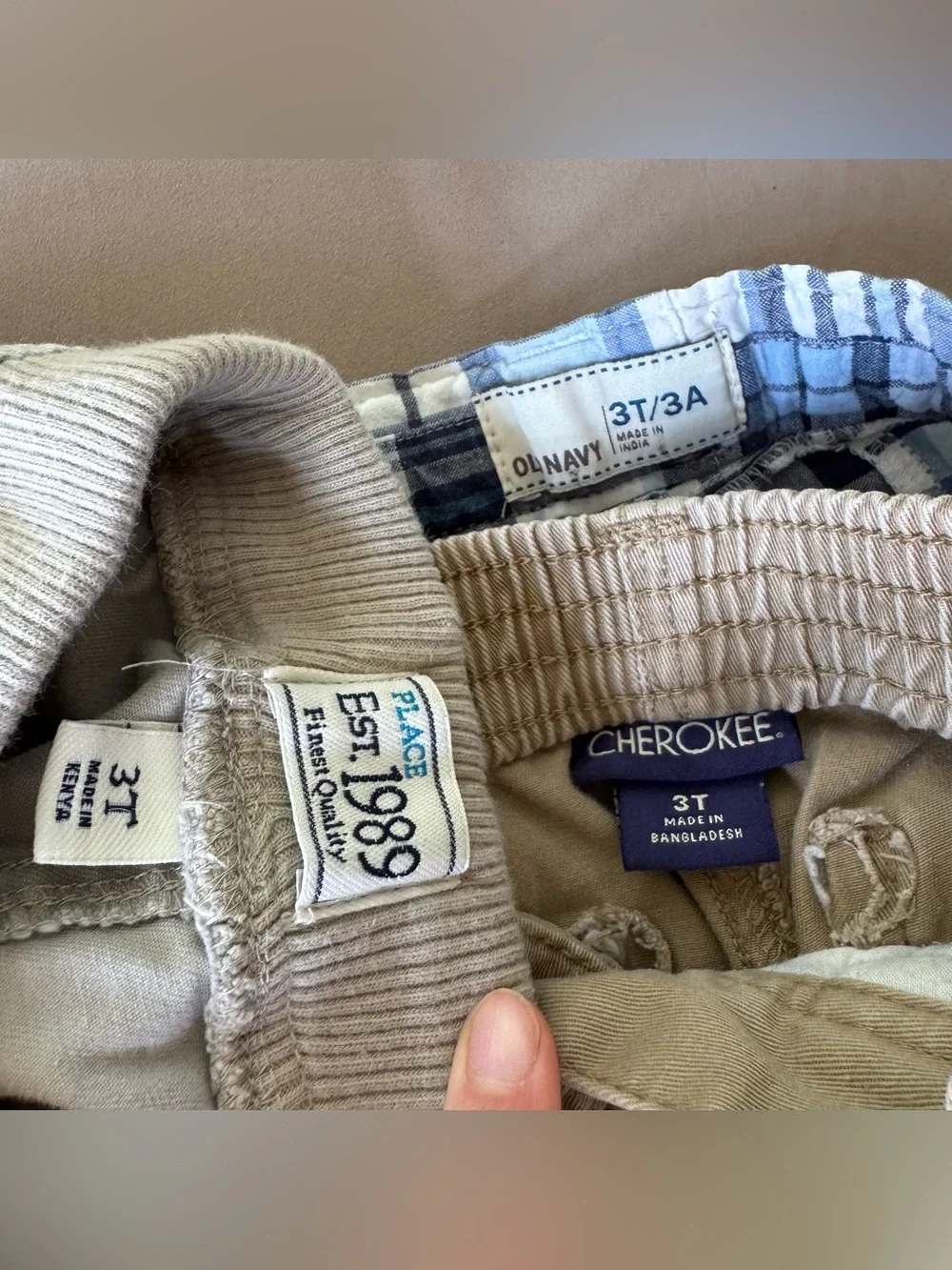 Toddler Boys Vintage Pants Bundle